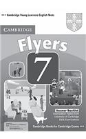 Cambridge Young Learners English Tests 7 Flyers Answer Booklet