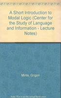 Short Introduction to Modal Logic: Volume 30