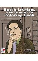 Butch Lesbians of the '20s, '30s, and '40s Coloring Book