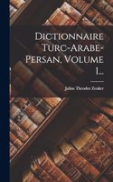 Dictionnaire Turc-arabe-persan, Volume 1...