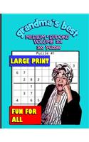 Grandma's Best Medium Sudoku: Volume 101