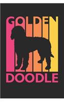 Vintage Goldendoodle Notebook - Gift for Goldendoodle Lovers - Goldendoodle Journal: Medium College-Ruled Journey Diary, 110 page, Lined, 6x9 (15.2 x 22.9 cm)