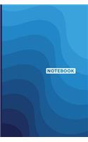 notebook: 100 White pages Lined Notebook Journal with Matte Finish Cover