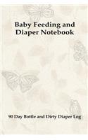 Baby Feeding And Diaper Notebook