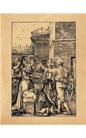 Art Notebook: The Beheading of St. John - Albrecht Durer Art College Ruled Notebook 110 Pages(11 Albrecht Durer Woodcuts)