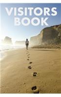 Visitors Book: Guest Reviews for Airbnb, Homeaway, Booking.Com, Hotels.Com, Cafe, Restaurant, B&b, Motel - Feedback & Reviews from Guests, 100 Page. Great Gift Ide