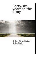 Forty-Six Years in the Army