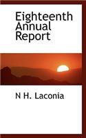 Eighteenth Annual Report