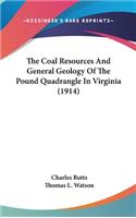 The Coal Resources and General Geology of the Pound Quadrangle in Virginia (1914)