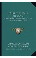 Essai Sur Jean Gerson