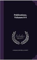 Publications, Volumes 8-9