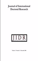 Journal of International Doctoral Research (JIDR) Volume 5, Number 1, December 2016