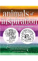 Animals of Inspiration Enchanted Coloring Book