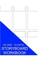 Storyboard Workbook: 3X2 Grid 16:9 Ratio