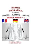 Dicoklein lexique medical Vol.3