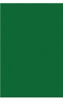 Deep Green Notebook: 150 Dot Grid Pages