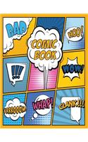 Blank Comic Book Notebook
