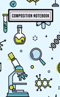Science Unruled Composition Notebook