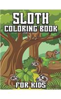 Sloth Coloring Book for Kids