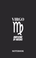 Virgo Awesome by Nature Notebook