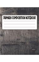 Primary Composition Notebook: Primary Composition Notebook with Drawing Space, draw and write journal, Dotted Mid line and Picture Space, Composition Notebook Primary Kindergarte
