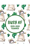 Busy AF 2020-2024 Planner