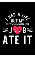 I Had A Life But My System Administrator Job Ate It