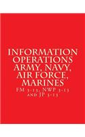Information Operations Army, Navy, Air Force, Marines: FM 3-13, NWP 3-13 and JP 3-13