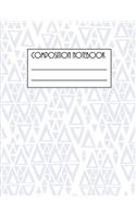 Composition Notebook: Large Composition Notebook; Cool Journal; Back to School; Wide Ruled Blank Lined for Students, Teachers, Kids, Grade School or College Class Study N