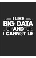 I Like Big Data and I Cannot Lie: Computer Data Science Journal Blank Lined Notebook