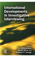 International Developments in Investigative Interviewing