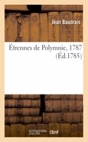 Étrennes de Polymnie, 1787