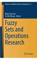 Fuzzy Sets and Operations Research