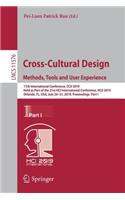 Cross-Cultural Design. Methods, Tools and User Experience