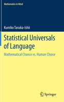 Statistical Universals of Language