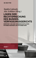 Linien Der Rechtsprechung Des Bundesverfassungsgerichts
