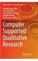 Computer Supported Qualitative Research