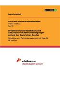 Dreidimensionale Darstellung und Simulation von Planetenbewegungen anhand der Keplerschen Gesetze