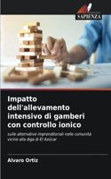 Impatto dell'allevamento intensivo di gamberi con controllo ionico