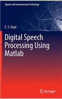 Digital Speech Processing Using MATLAB