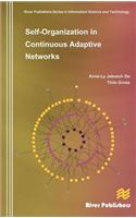 Self-Organization in Continuous Adaptive Networks