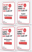 The Best Sample Papers for CBSE Class 10 Pack of 4 Social Science Maths Standard Science English Lang and Lit with 9+1 Mock Papers, OMR Sheets and Answer Booklets for 2025 Board Exams by Shubham Pathak