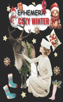 Winter Cozy Ephemera To Cut And Collage