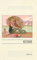Vintage Lined Notebook Greetings from Ocean Grove