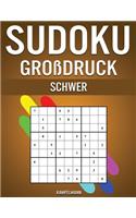 Sudoku Großdruck Schwer: 250 schwere Sudokus für fortgeschrittene Spieler, einschließlich Lösungen - Großdruck