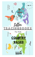 Country Based Letter Tracing Books for Kids