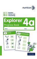 Numicon: Number, Pattern and Calculating 4 Explorer Progress Book A (Pack of 30)