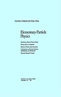 Elementary-Particle Physics