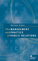 Management and Practice of Public Relations