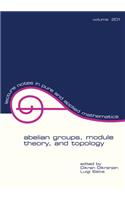 abelian groups, module theory, and topology